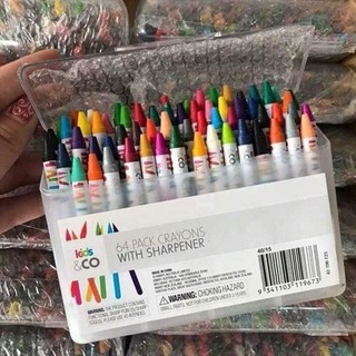 Hộp Bút Màu 64 Chi tiết Hộp Nhựa Loại Đẹp Bút 🎁FreeShip đơn từ 50k chọn mã vận chuyển💎