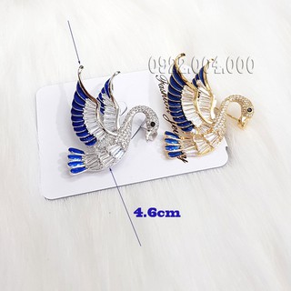 Cài áo con vịt trời CZ1143.
