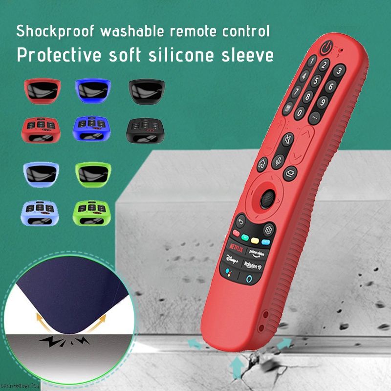 Vỏ bọc silicon chống trơn tuột bảo vệ điều khiển từ xa TV LG AN-MR21GA LG AN-MR21GC AN-MR21N