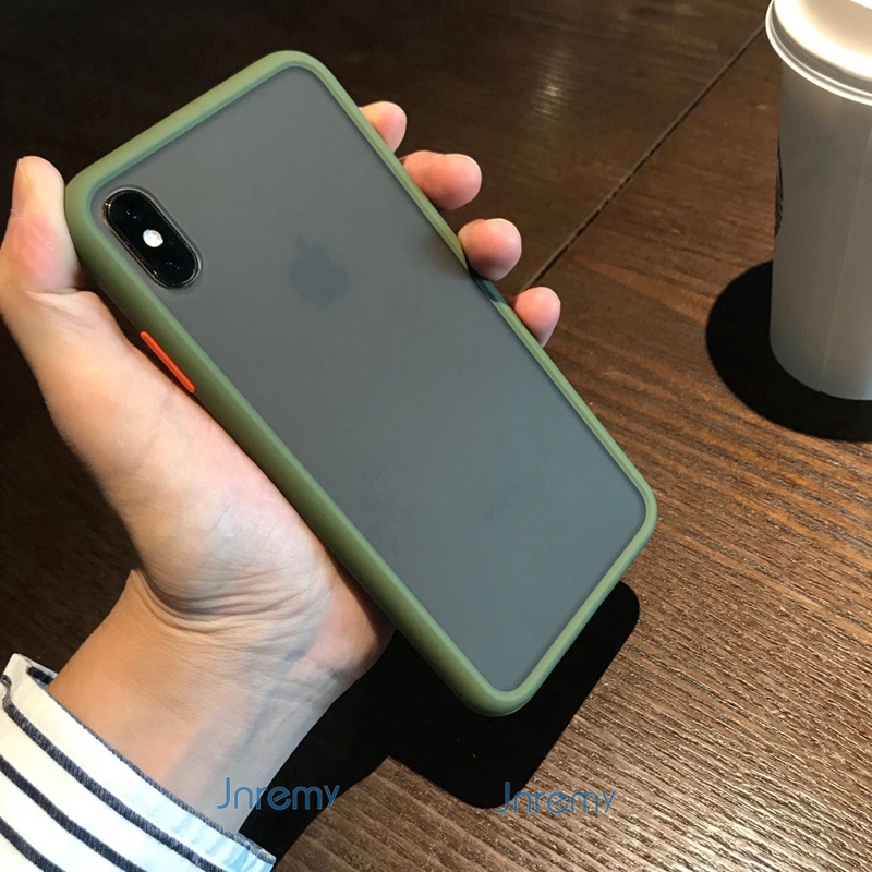 Ốp điện thoại PC màu nhám dạng giáp cho XIAOMI MI CC9 9 PRO REDMI NOTE 7 NOTE 8 PRO