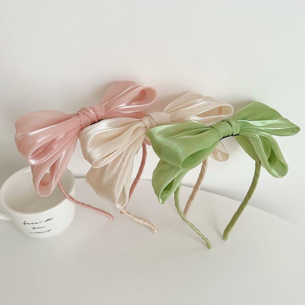 MXGOODS Kẹp Tóc Vải Lưới Đính Hạt Thời Trang Cho Nữ