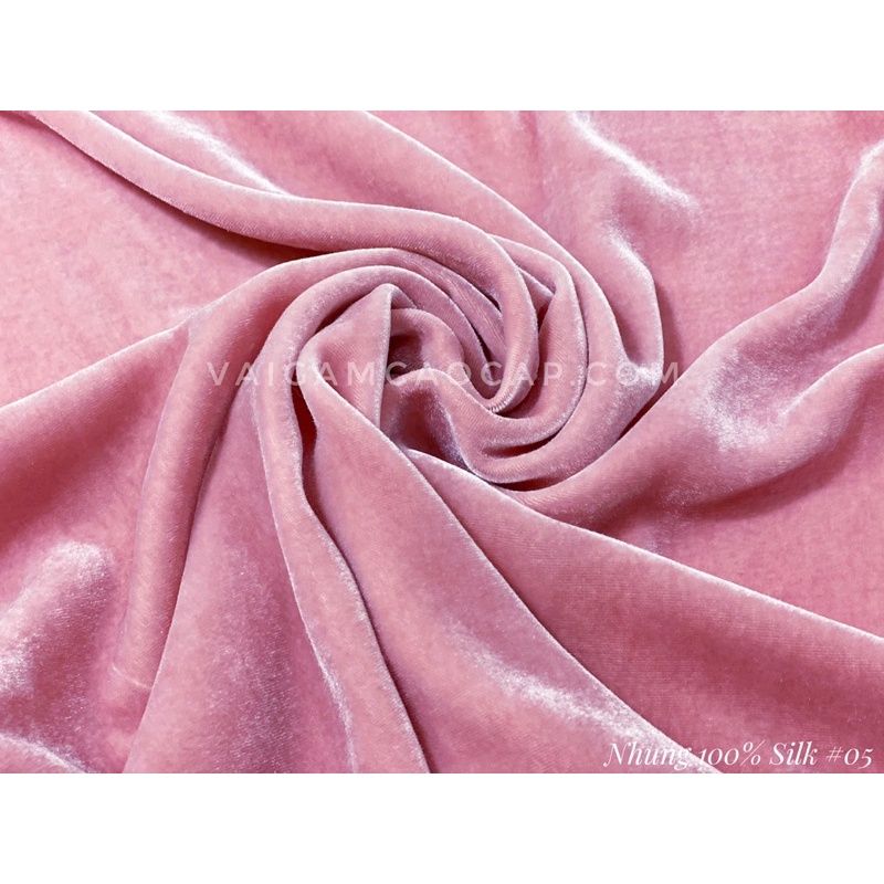 Vải Nhung Silk