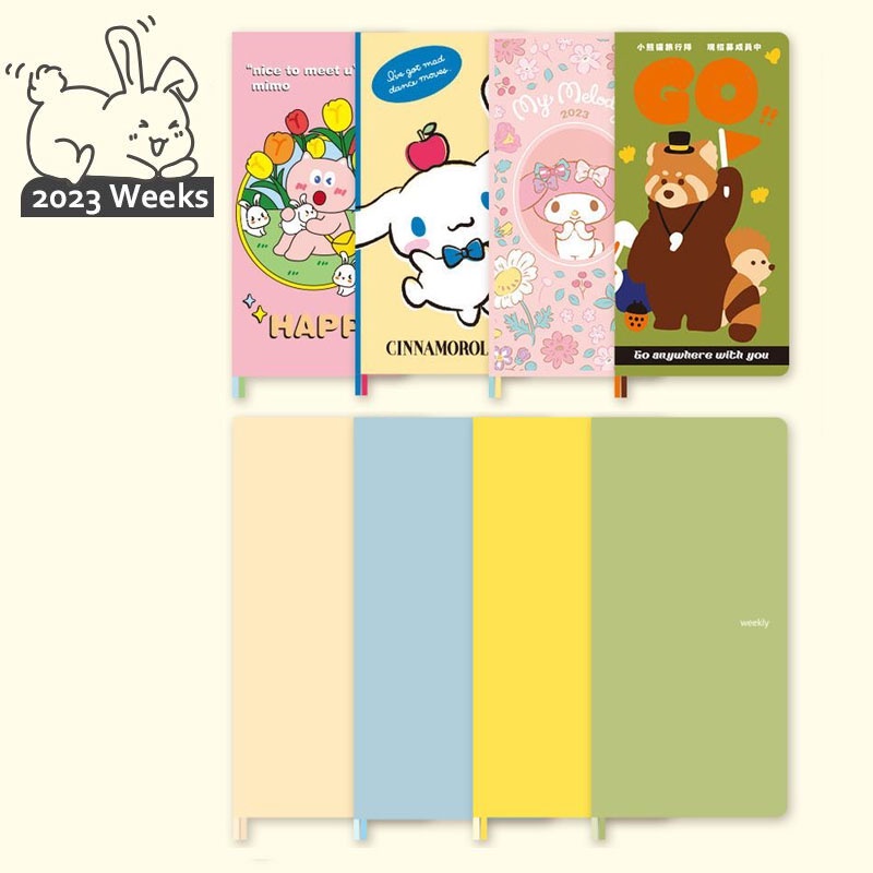 Sổ Ghi Chú Lập Kế Hoạch Thời Gian Kinbor 2023