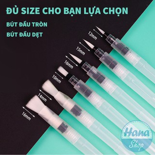 Cọ vẽ màu nước Memory cao cấp Đủ size cho bạn lựa chọn