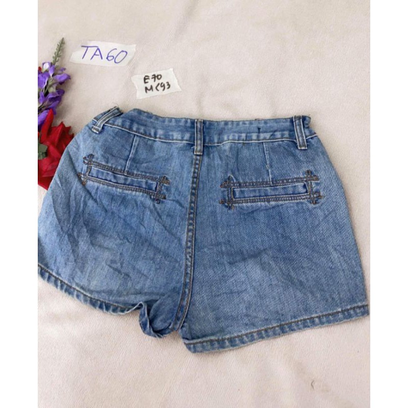 quần short jean giả váy (Eo 70). TA60