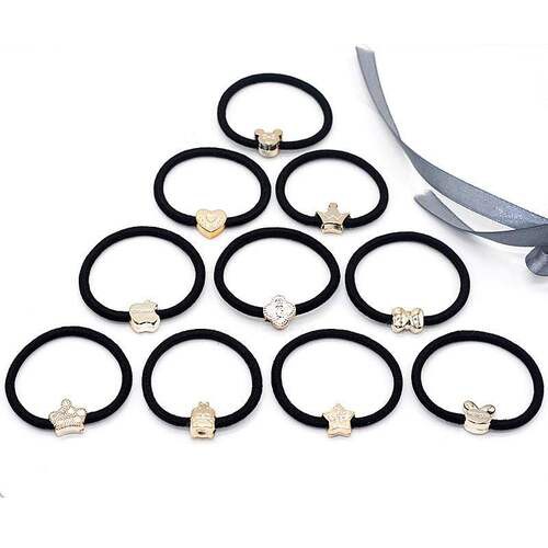 Dây chun buộc tóc COMBO 5 Sợithun cột tóc cho bạn nữ đẹp nhiều hình Hàn Quốc scrunchies