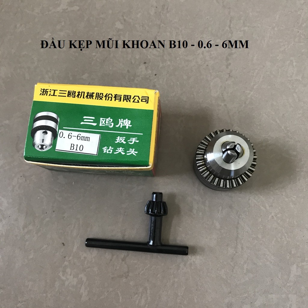 Đầu Kẹp Mũi Khoan B10 Cho motor 775,895