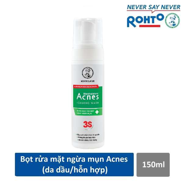 Sữa rửa mặt tạo bọt ngăn ngừa mụn Acnes Foaming Wash 150ml - 0513594