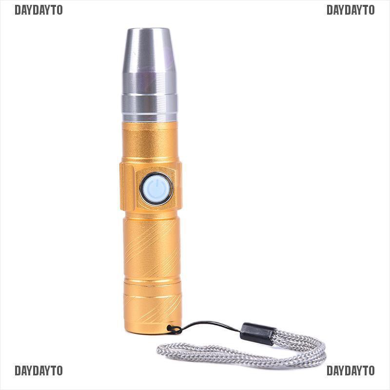 Đèn Pin LED UV 365nm 3 Chế Độ Kèm Sạc USB Tiện Dụng Chất Lượng Cao