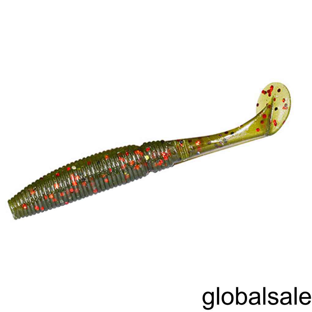 [Global] 15Pcs Wobbler Jigging 50mm/1g Fishing Lure Soft Worm Shrimp Jerkbait Fish Ocean Rock Lure Bass Soft T Tail