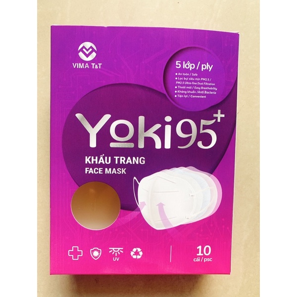 Khẩu trang Yoki 95+