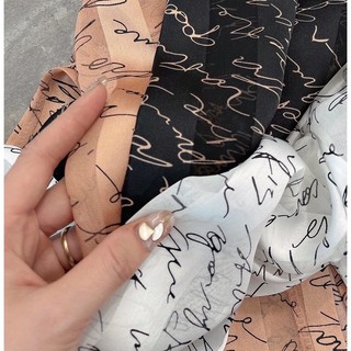 Áo chữ ký lụa
