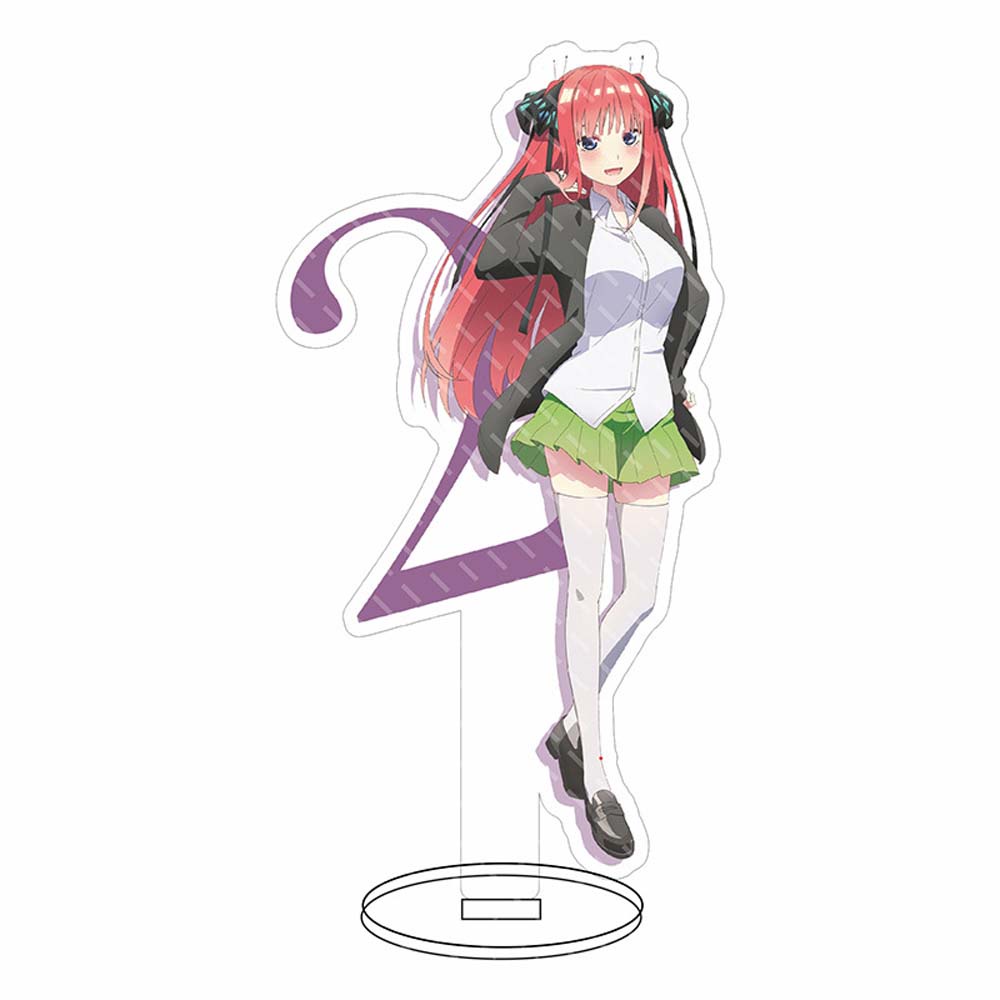 Mô Hình Nhân Vật Nakano Miku Hai Mặt Bằng Acrylic