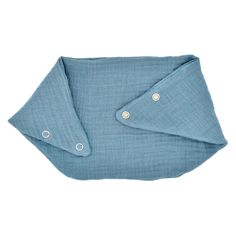 Haha Yếm Ăn Cotton 9 Màu Tùy Chọn Cho Bé Sơ Sinh