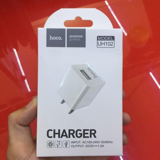 Cốc sạc Hoco UH102 cổng USB-A 1A (Trắng) - Phụ Kiện 1986