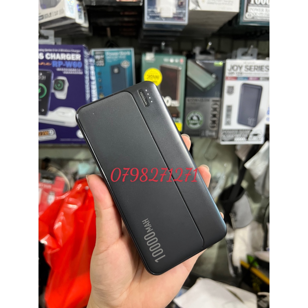 CHÍNH HÃNG  SẠC PIN DỰ PHÒNG TÍCH HỢP MÀN HÌNH LED SẠC NHANH 37W DUNG LƯỢNG 10000 20000 30000 mAH WK 307 / 305 / 317