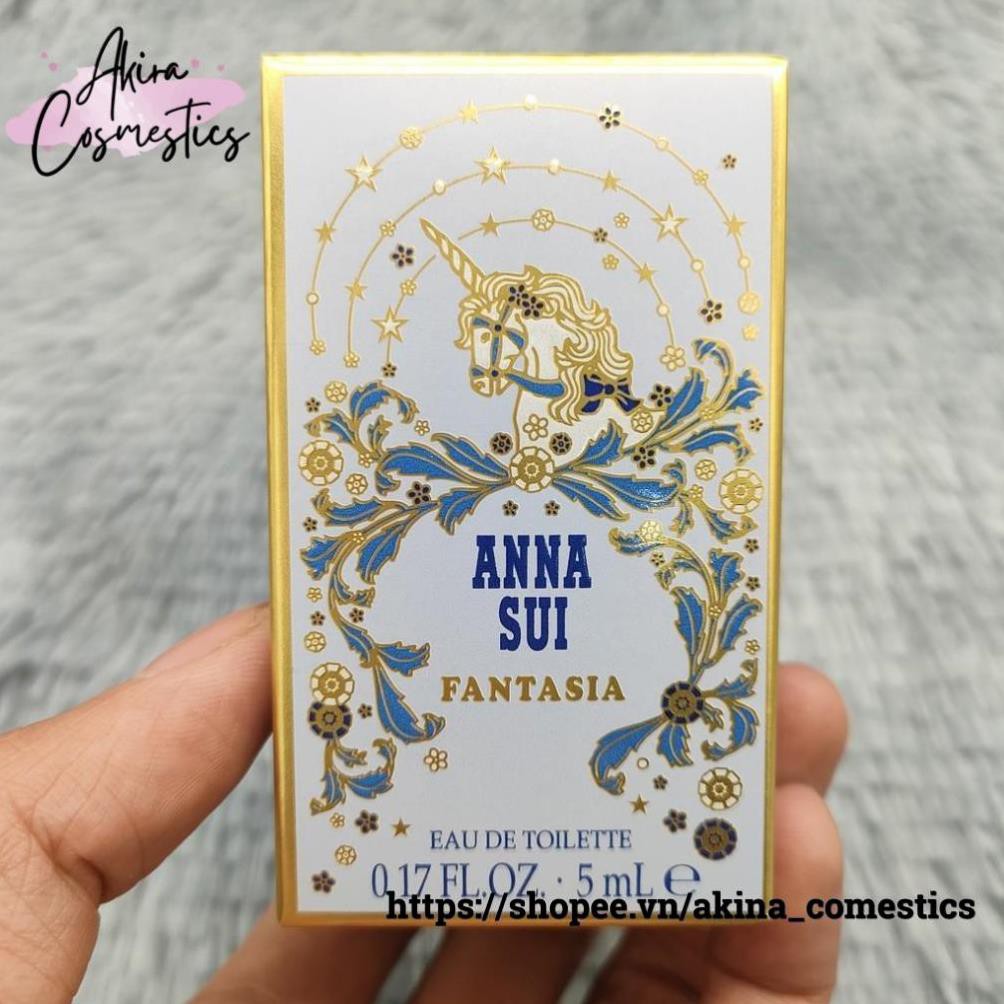 Nước hoa Anna Sui Fantasia mini 5ml ngọt ngào quyến rũ