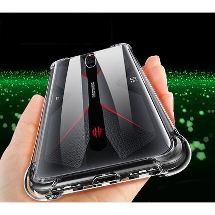 Ốp điện thoại silicone mềm trong suốt dành cho ZTE Nubia Red Magic 5G