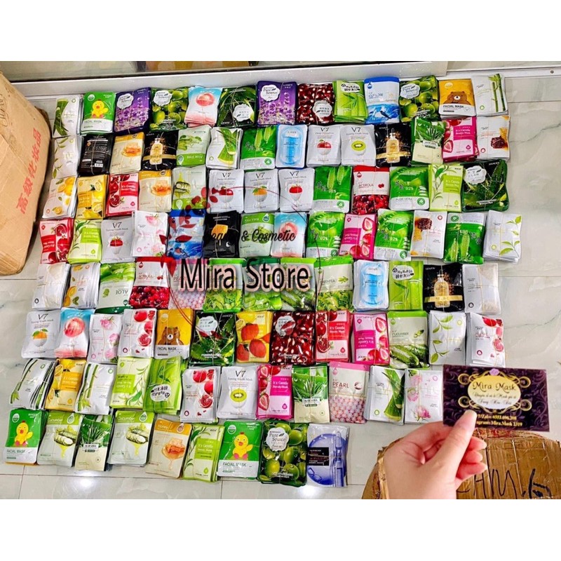 MẶT NẠ TRÁI CÂY HOA QUẢ NỘI ĐỊA TRUNG