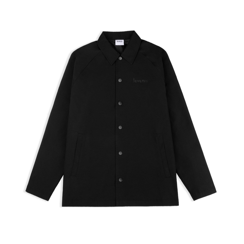 Áo Khoác LEVENTS® COACH JACKET/ BLACK, CREAM, GREY (Form,Style thời The Hurricane)