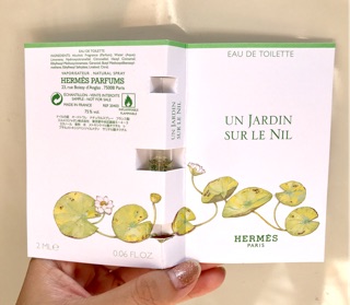 Sample nước hoa Hermes Un Jardin Sur Le Nil 2ml