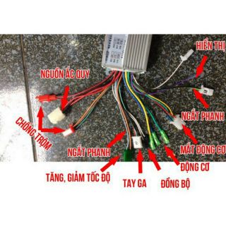 Ic điều tốc xe điện 350w , 36v-48v