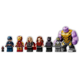 Trận Chiến Cuối Cùng: Nhân vật Thor, Captain, Black Panther, Iron Man, Thanos... / Lego 76192: Endgame Final Battle