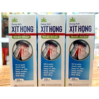 ✅ DUNG DỊCH XỊT HỌNG NHẤT NHẤT 20ML