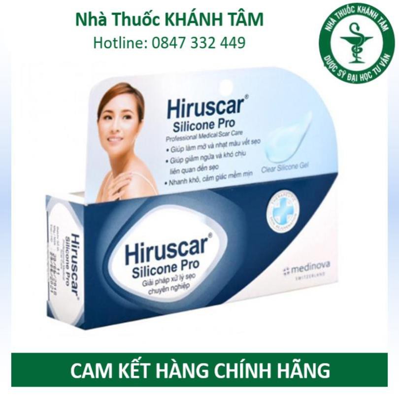 ! Hiruscar Silicone Pro Medinova - Gel Sẹo Lồi, Sẹo Phì Đại [hirusca, silicon] ! !