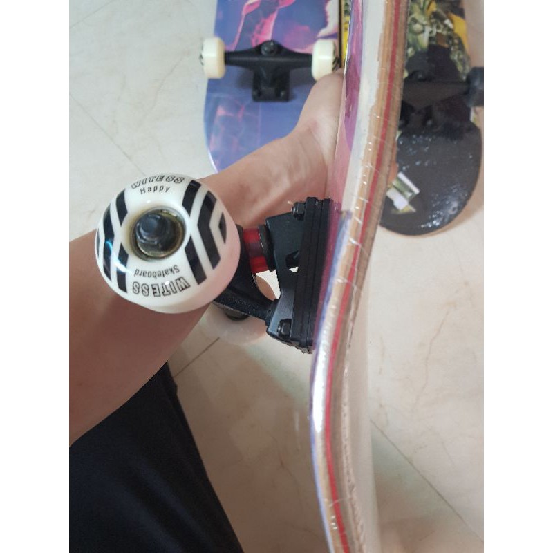 Ván Trượt Cao Cấp chuyên nghiệp gỗ ép bánh cao su WITESS