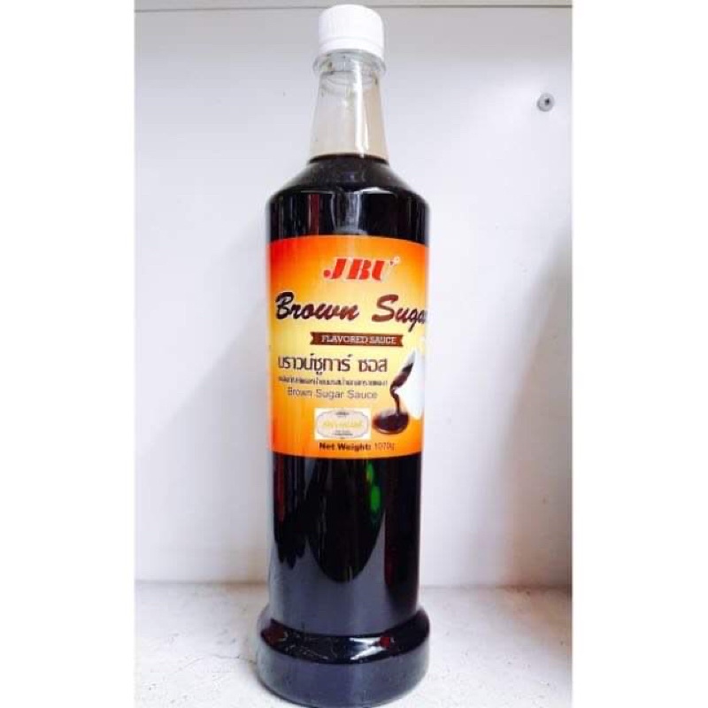 Siro/Syrup Đường Đen Thái Lan JBU chai 1,1kg- CHUẨN NGON XỨ ĐÀI