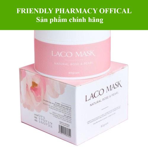 Mặt nạ dưỡng da Laco Mask - Hỗ trợ dưỡng trắng da, giảm thâm nám (Lọ 80g)