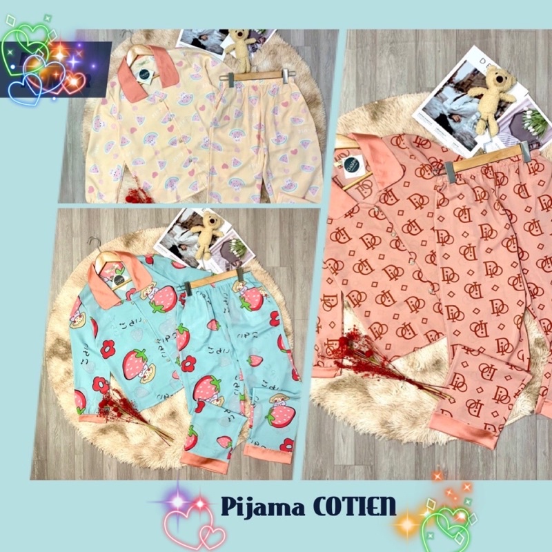 Đồ bộ ngủ pijama lụa dài tay 02