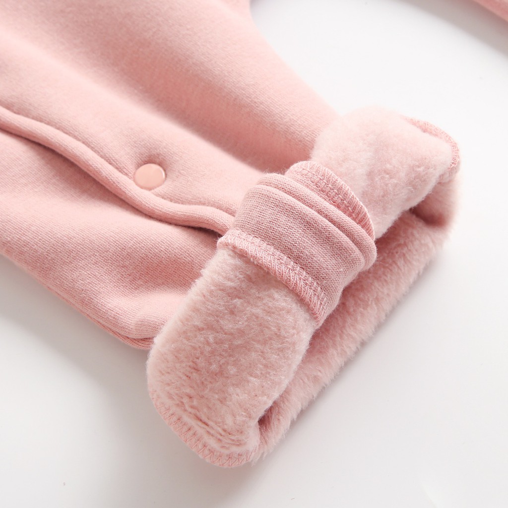 Áo Liền Quần Sanlutoz Bằng Vải Cotton Có Nón Dành Cho Bé Gái