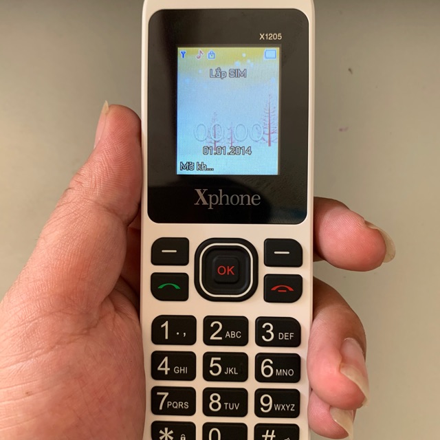 Điện thoại viettel x1205 (xphone)chính hãng /mới