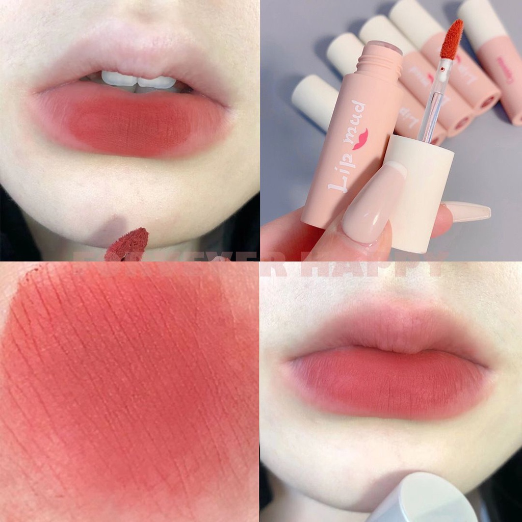 Cappuvini Son Môi Mịn Mượt Như Nhung Lâu Trôi Màu Đỏ Nâu Thương Hiệu Fein guan