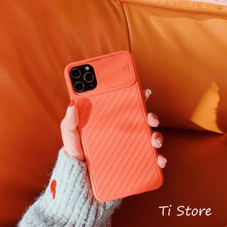 Ốp Lưng Basic Nấp Trượt Bảo Vệ Camera | Từ 6 đến 11 Pro Max | [ TI STORE ]
