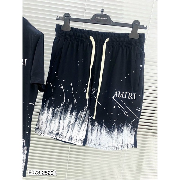 [Sẵn hàng] Bộ Quần Áo Nam AMR Loang Siêu Chất - Quần Áo Nam AMR Chất Cotton Mát Mịn