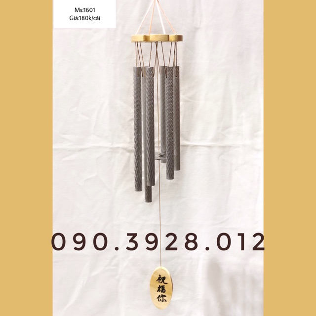 [16li] [6 ống] Chuông Gió Phong Thuỷ