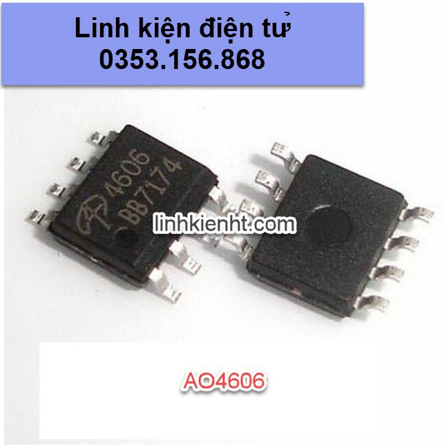 AO4606 MOSFET trên bo cao áp LCD Laptop