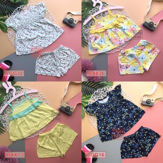 Bộ Cotton bé gái G240 65k