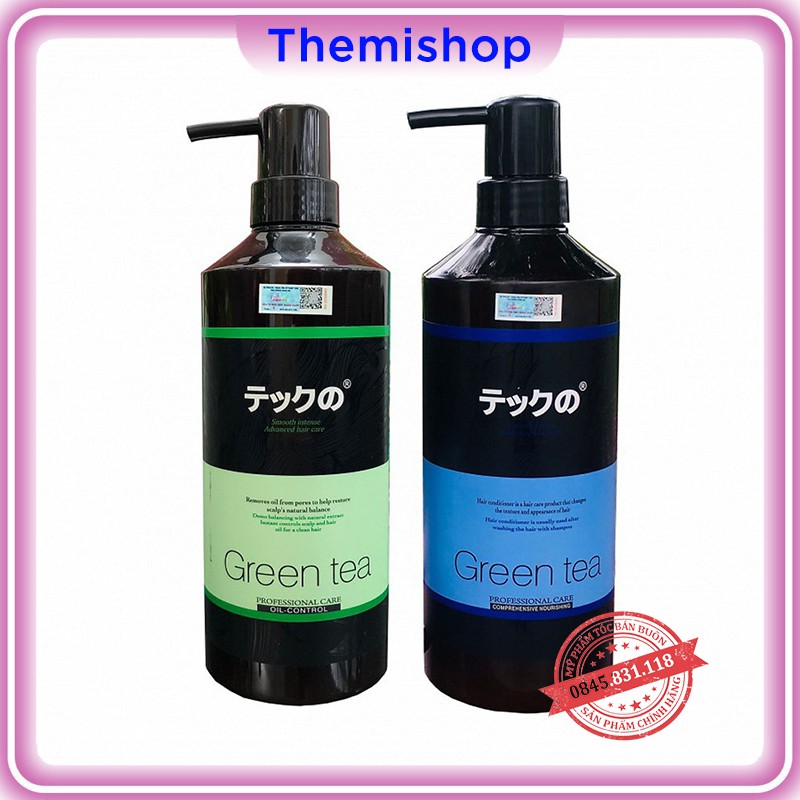 Dầu gội trà xanh MEIKI siêu chống nhờn làm sạch da đầu và cân bằng độ ẩm cho tóc 780ml CT04