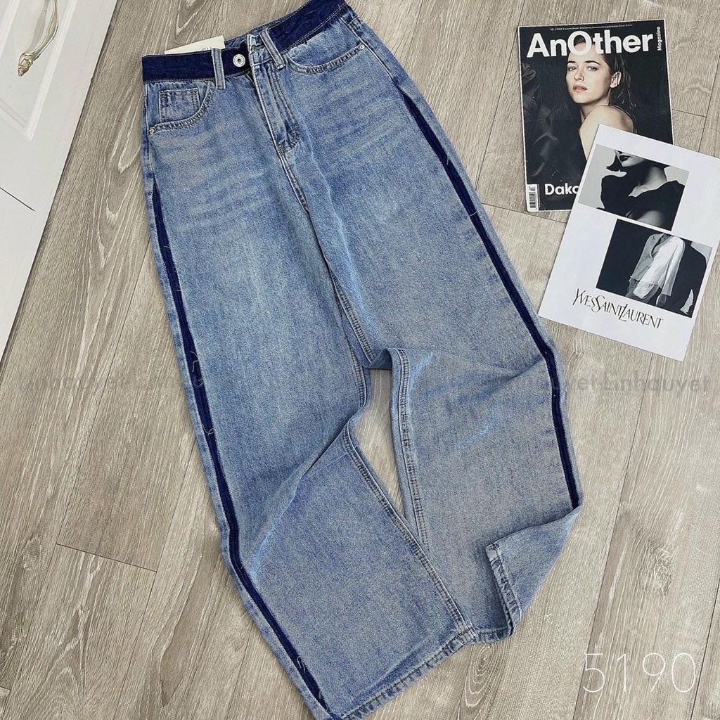Quần jeans suông QCCC loại 1 zz019