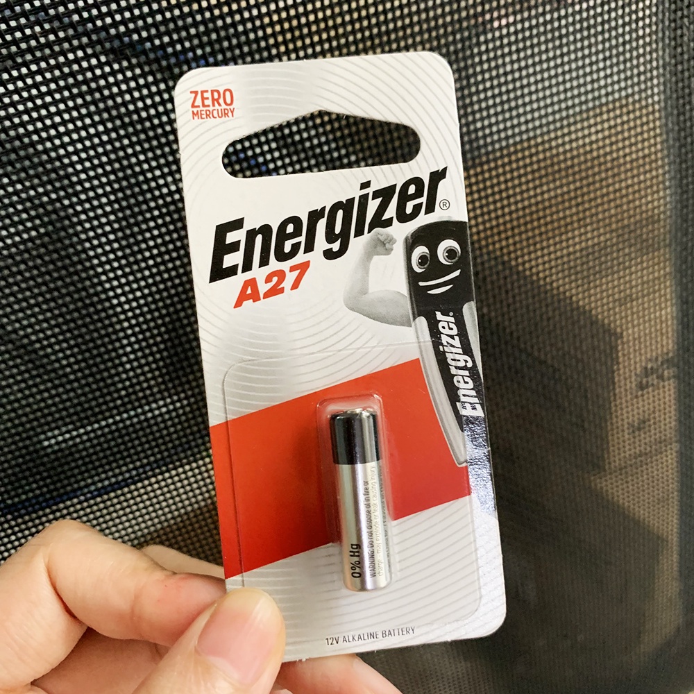 Pin cửa cuốn A27 Energizer chính hãng - Vỉ 1 viên