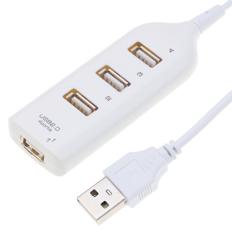 Bộ chuyển đổi chia 4 cổng USB 2.0 tốc độ cao mini cho máy tính PC