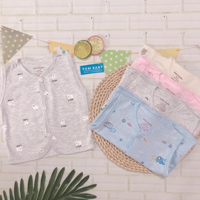 Áo gile nỉ mỏng cho bé trai/ bé gái