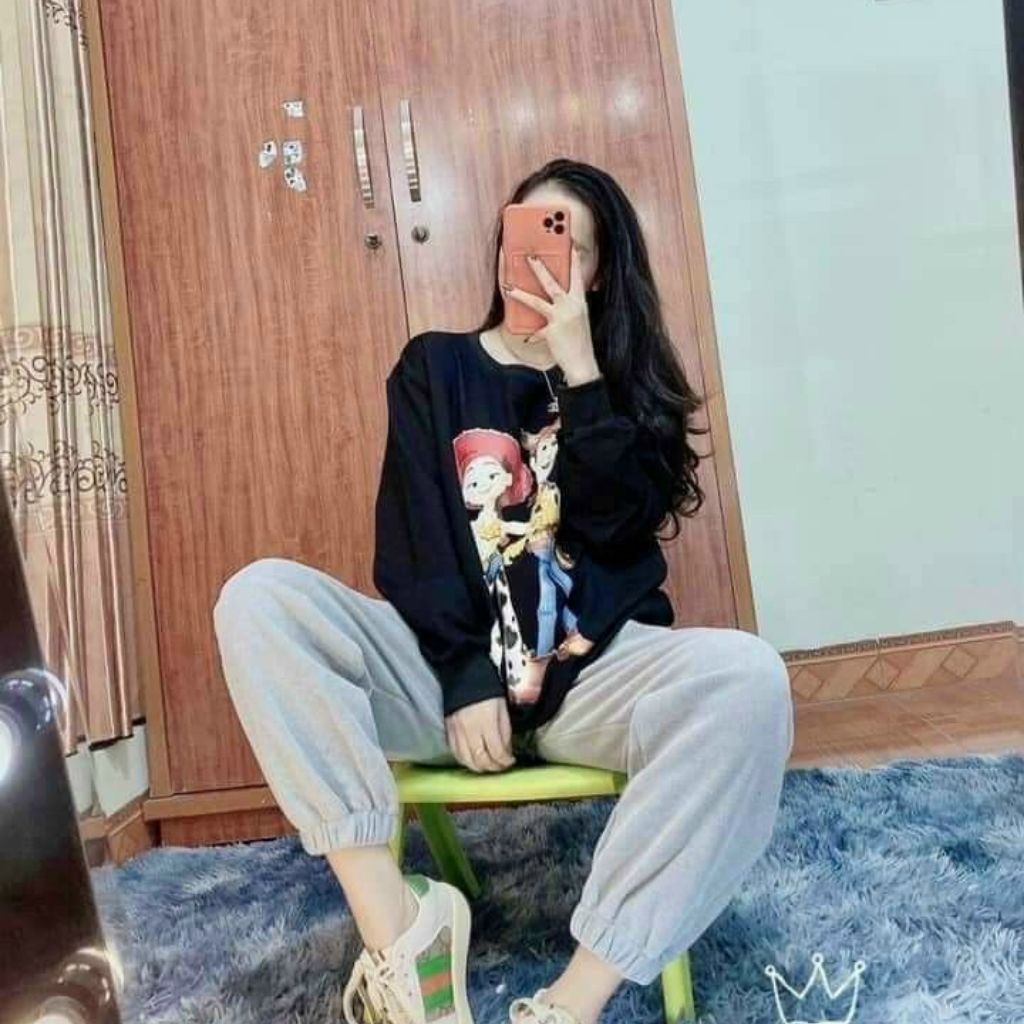 Quần jogger nữ cạp chun bo gấu vải nỉ thun da cá giá hạt rẻ[ Mã 904]