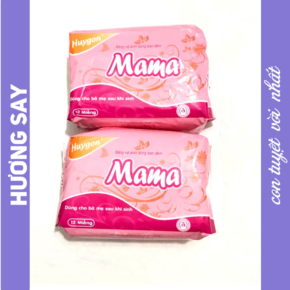 Băng Vệ Sinh Mama Cho Mẹ Sau Sinh ( Gói 12 Miếng )