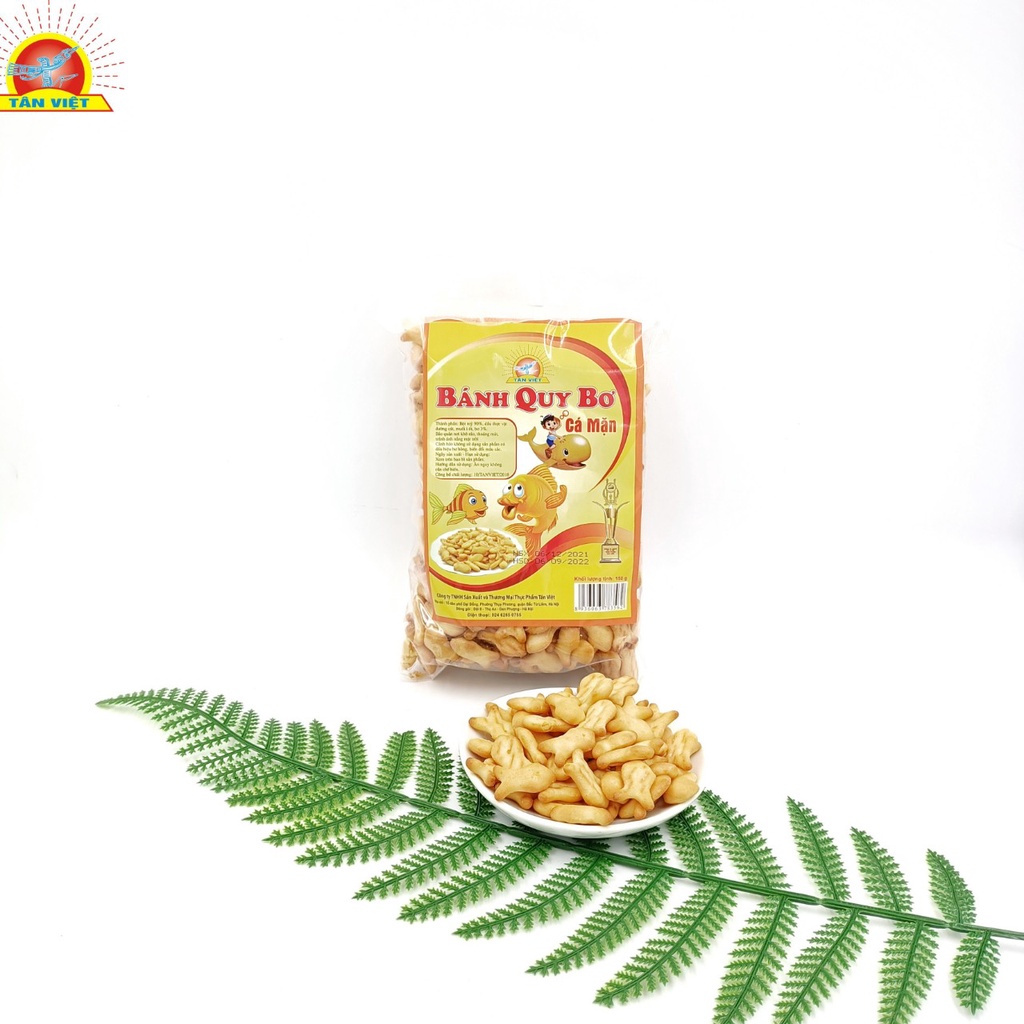 Bánh Cá Mặn Tân Việt Chất Lượng Trọng Lượng 150g