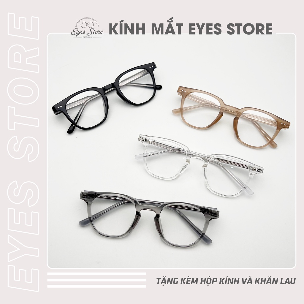 Gọng Kính Cận Nam Nữ EYESSTORE 9078 - Nhựa Lõi Thép